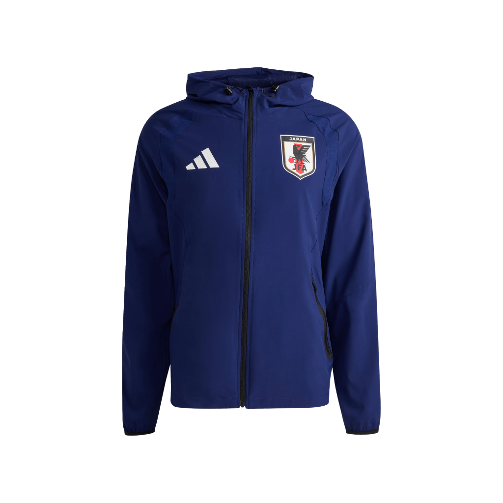 Adidas giacca antivento Japan full-zip Tiro26 Travel blu scuro