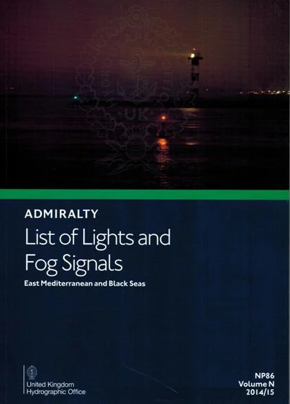 admiralty list of lights and fog signals vol. N - Libri e DVD