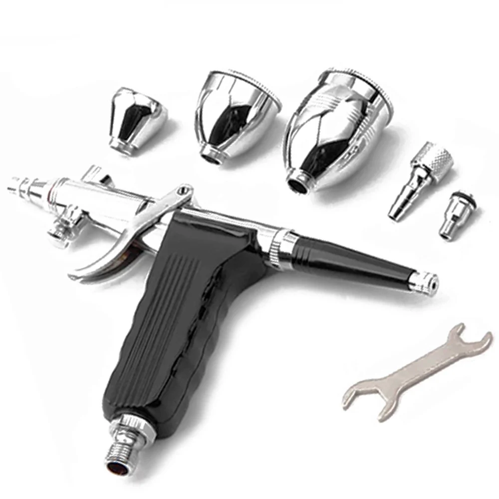 AEROGRAFO DOPPIA AZIONE TRATTO FINE 0,3MM AEROPENNA ARIA COMPRESSA SERBATOI 116A - TrAdE Shop Traesio
