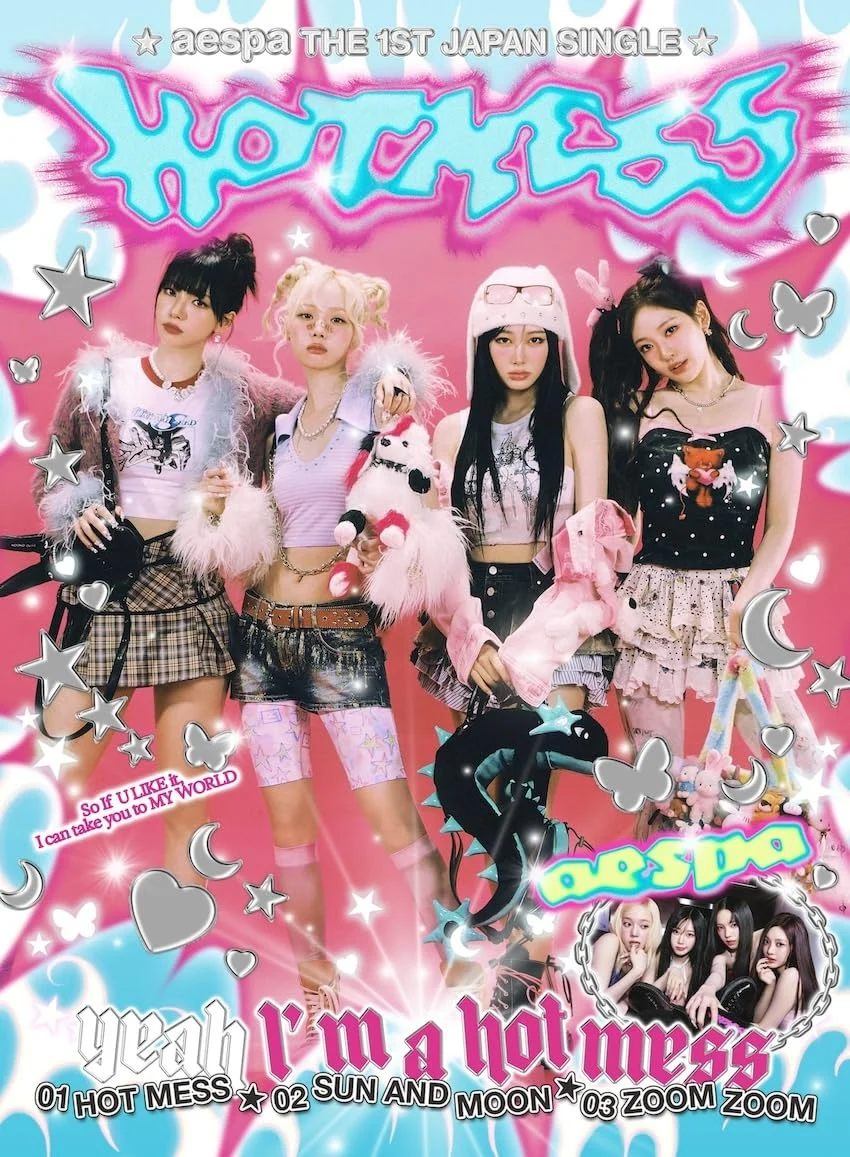 aespa Hot Mess JAPAN 1st SINGLE NEW SEALED CD OFFICIAL Limited Edition Ver - WAFUU JAPAN
