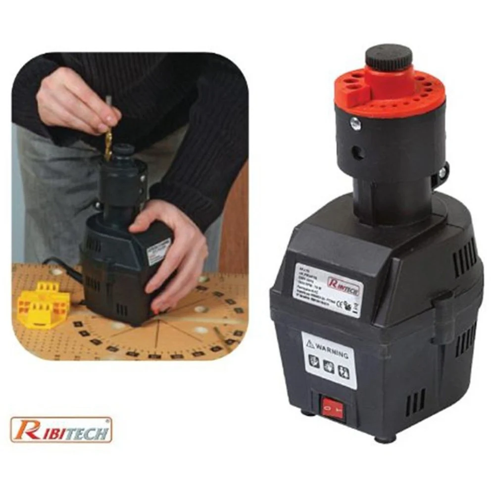 Affilatore elettrico di punte per trapano da 3 a 10 mm Ribitech PRIAF70