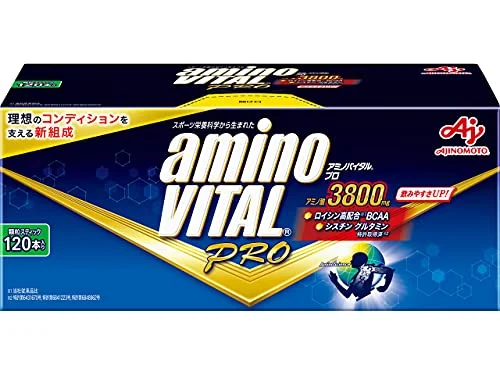 Ajinomoto Amino Vital Pro Box 120 Amino Acids 3800mg Grapefruit Flavor