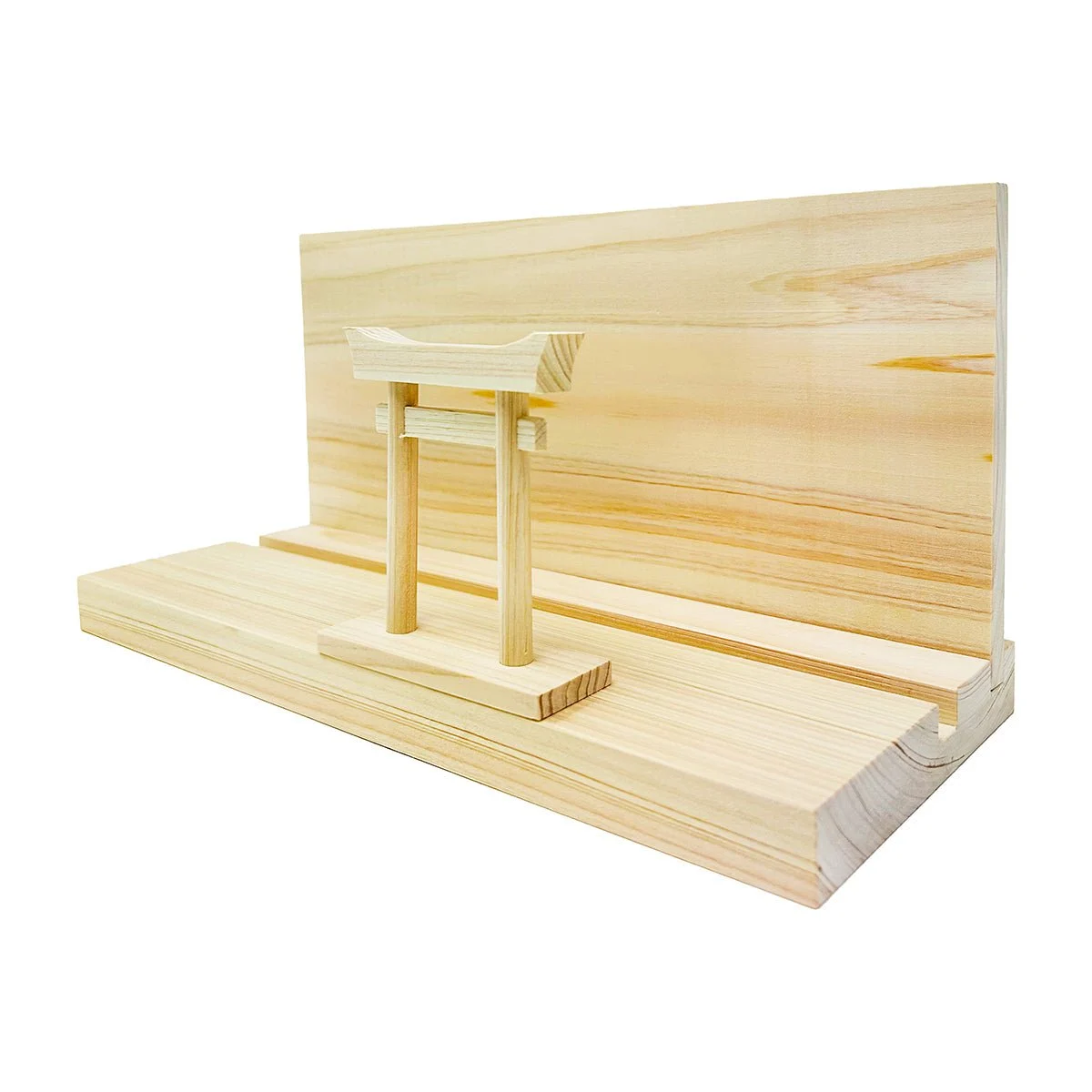 A&K mensola altare shinto da tavolo con torii grande set FTL016 Made in Japan