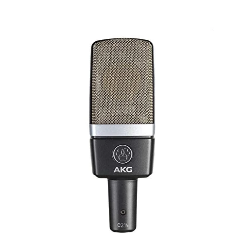 AKG C214 Microfono a Condensatore a Grande Diaframma Modello C214 Nero