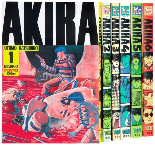 AKIRA Collezione Completa 6 Volumi Deluxe Manga di Katsuhiro Otomo - WAFUU JAPAN