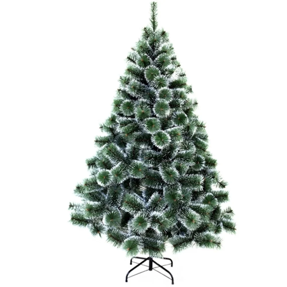 ALBERO DI NATALE SINTETICO 240 CM INNEVATO DECORAZIONE PER CASA SCUOLA UFFICIO - TrAdE Shop Traesio