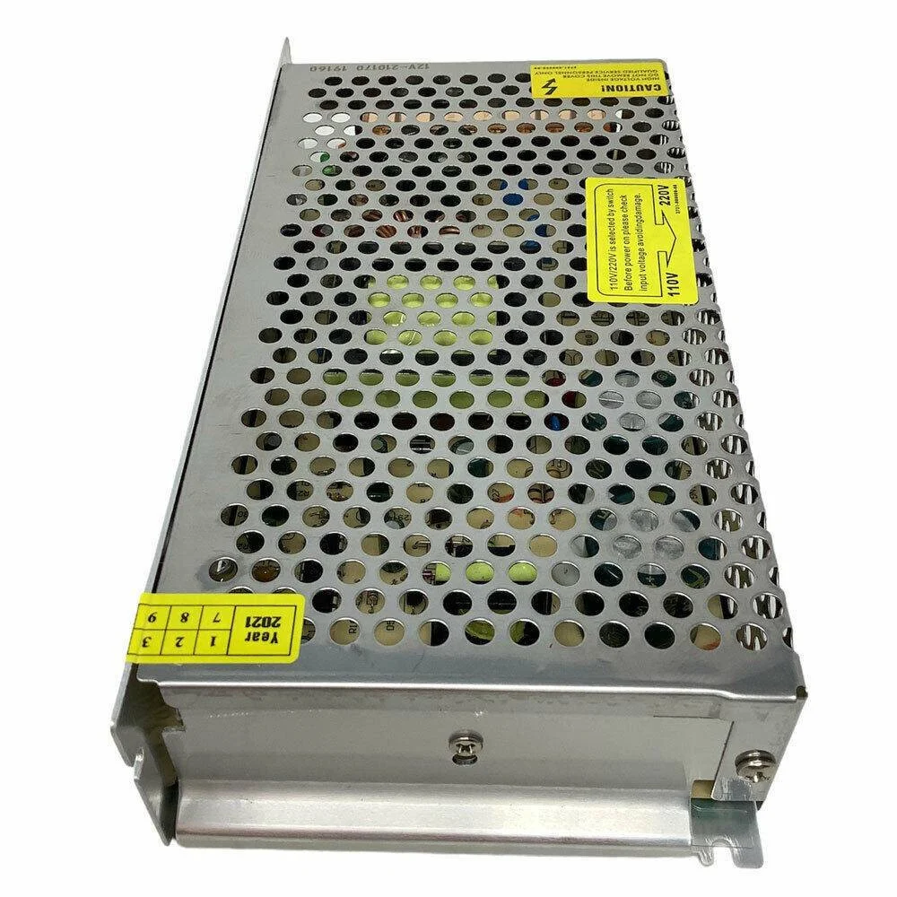 ALIMENTATORE STABILIZZATO 12V 15 AMPERE SWITCH TRASFORMATORE LED 180 WATT S-15AA