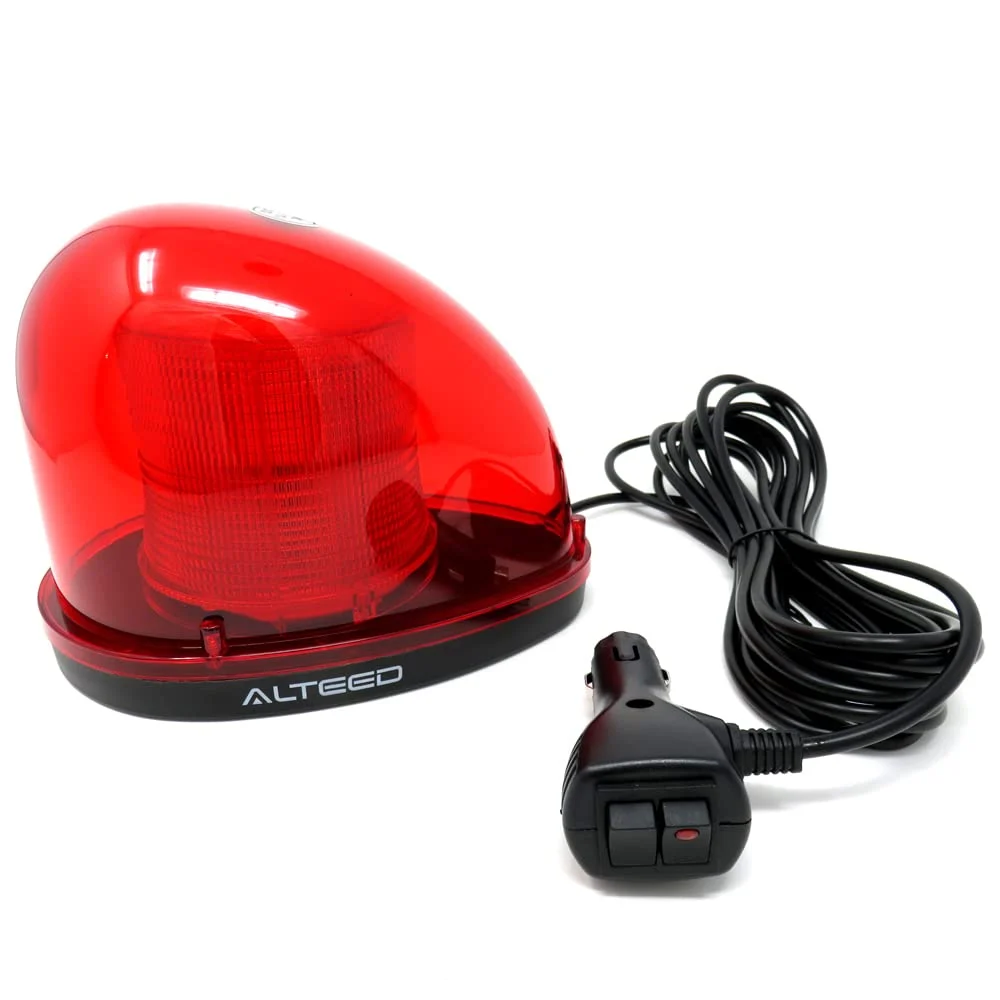 Alteed Luce Rotante LED 7 Modelli di Flash 12V 24V Rossa