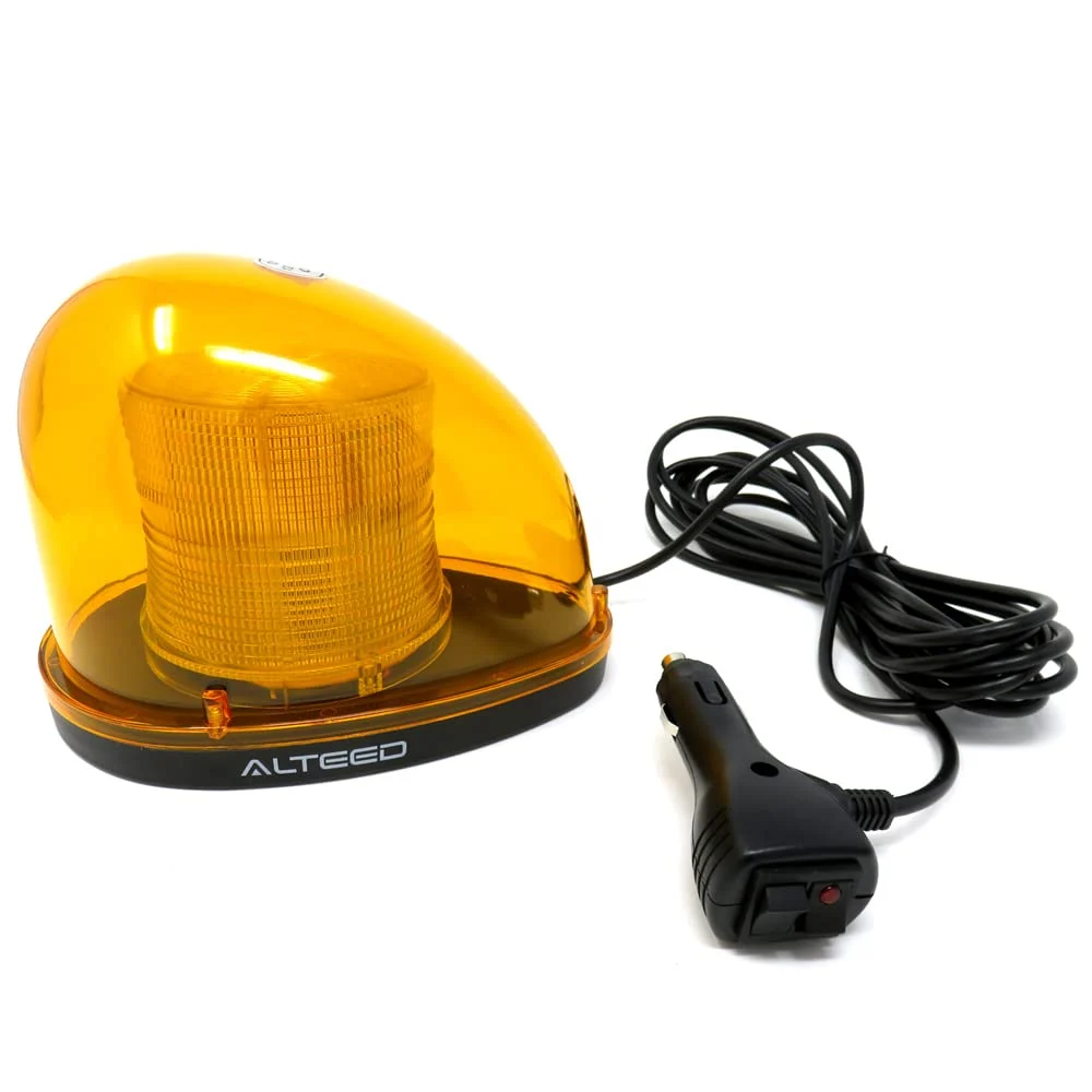 Alteed Luce Rotante LED 7 Modelli di Flash 12V 24V Gialla