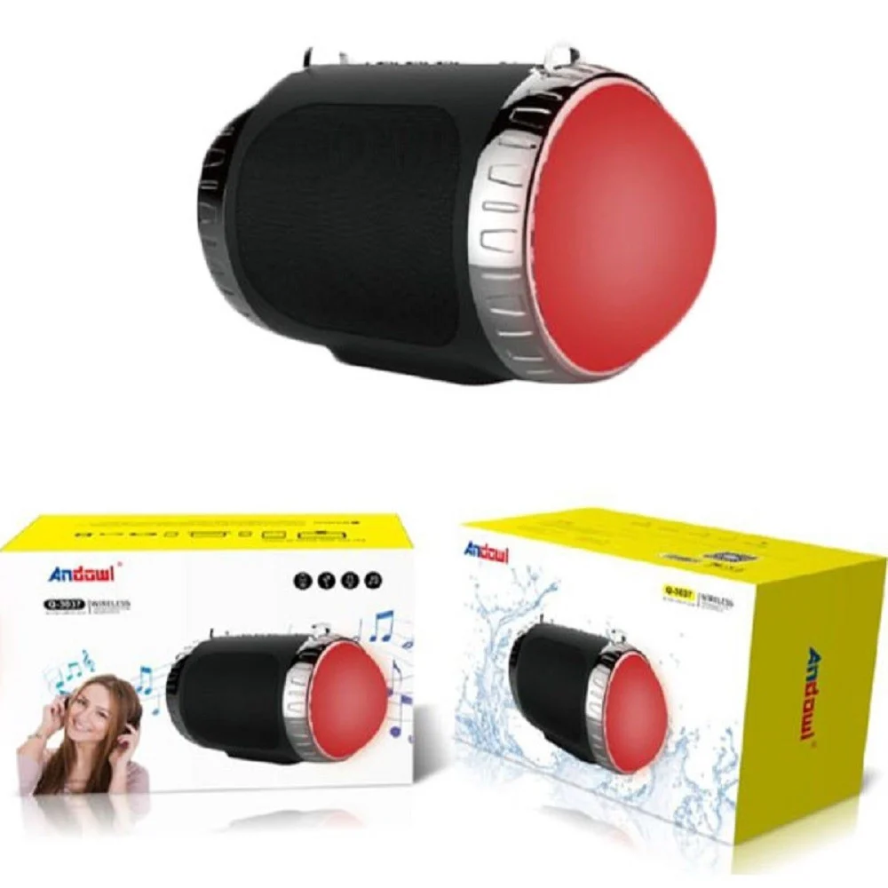 ALTOPARLANTE WIRELESS BLUETOOTH SENZA FILI PORTATILE USB/FM/TF/AUX MUSICA Q-3037