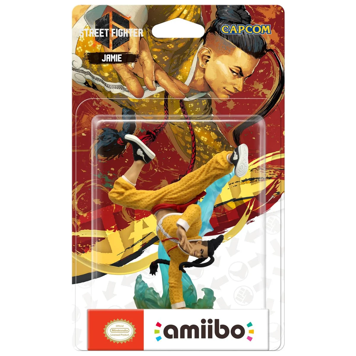 Amiibo figura da collezione per Street Fighter 6 Jamie - Nintendo