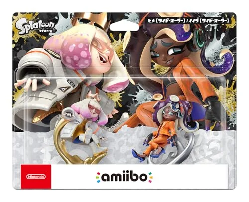 amiibo Off The Hook Set Hime(Pearl) Iida (Marina) Splatoon Series - Nintendo