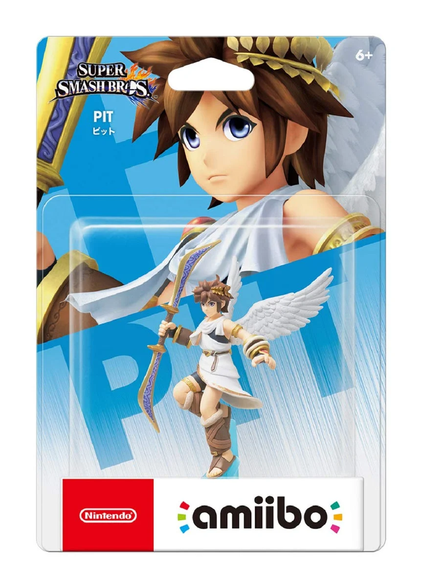 Nintendo Amiibo Pit Super Smash Bros Series Figure Collectible Toy