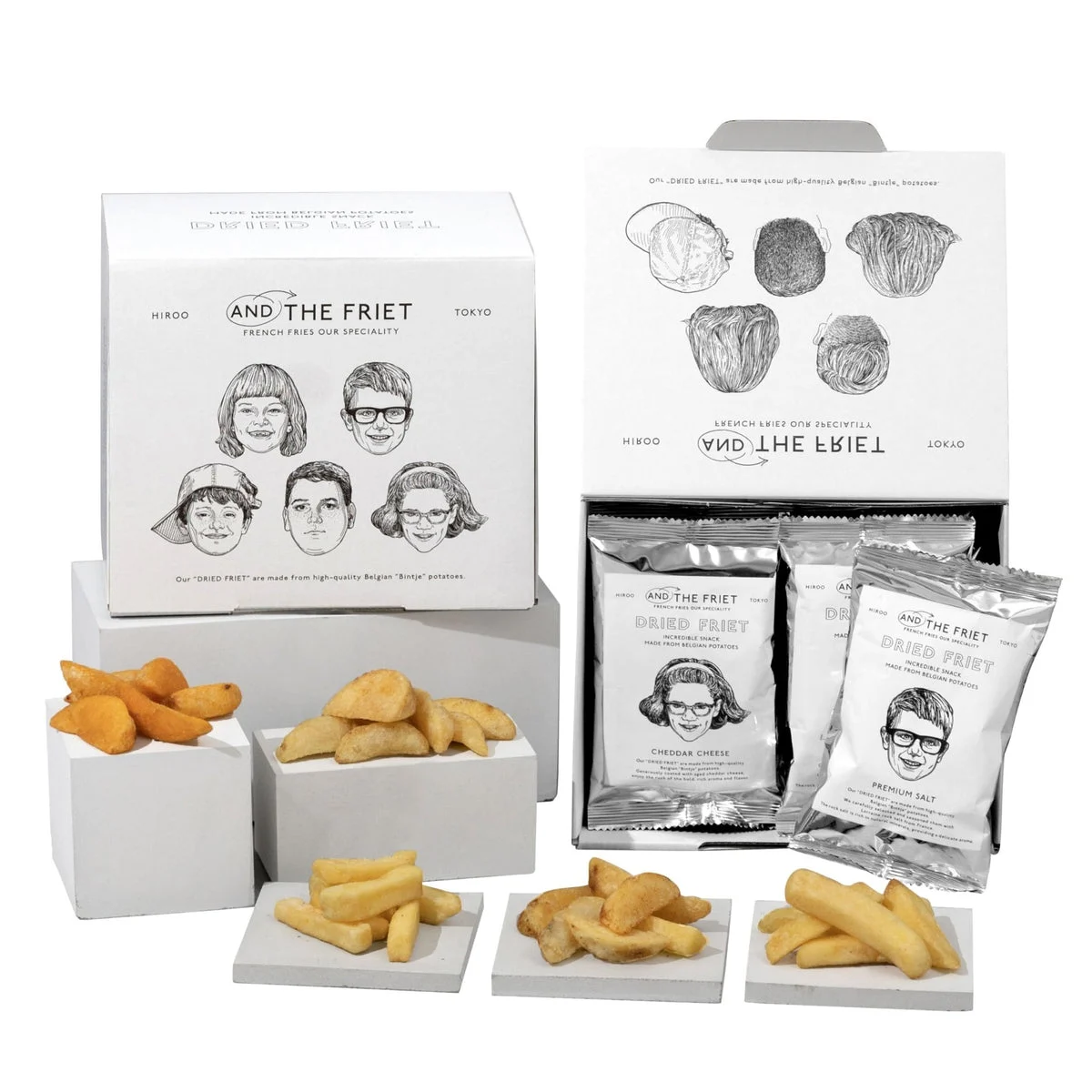 AND THE FRIET DRIED FRIET Mini 10pcs