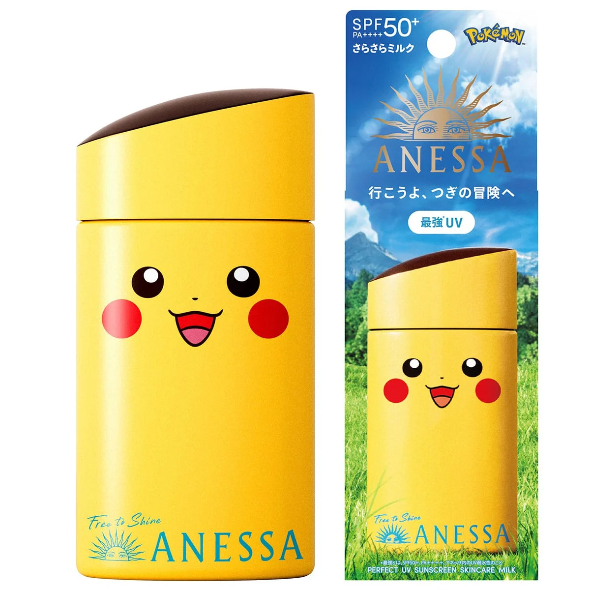 ANESSA Perfect UV Skincare Milk NA Collaborazione Pokémon Pikachu 60mL