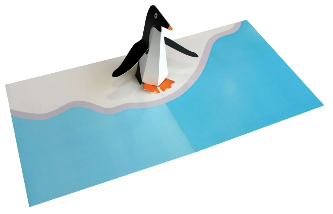 animal gallery: penguin (pop-ups)