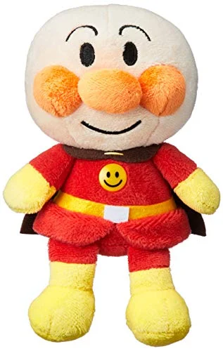 Anpanman Pretty Beans S Plus Plush Toy - Soft Stuffed Animal - 30cm - Multicolor