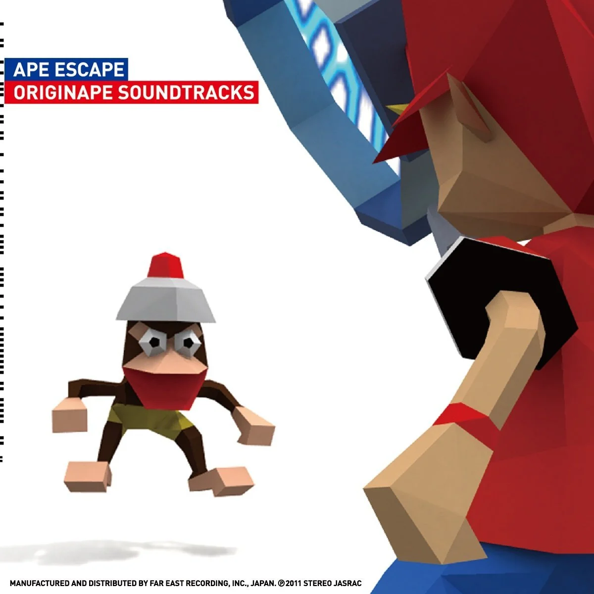 Ape Escape Original Soundtrack CD 43 tracce edizione Original Sound 12 anni dopo - WAFUU JAPAN