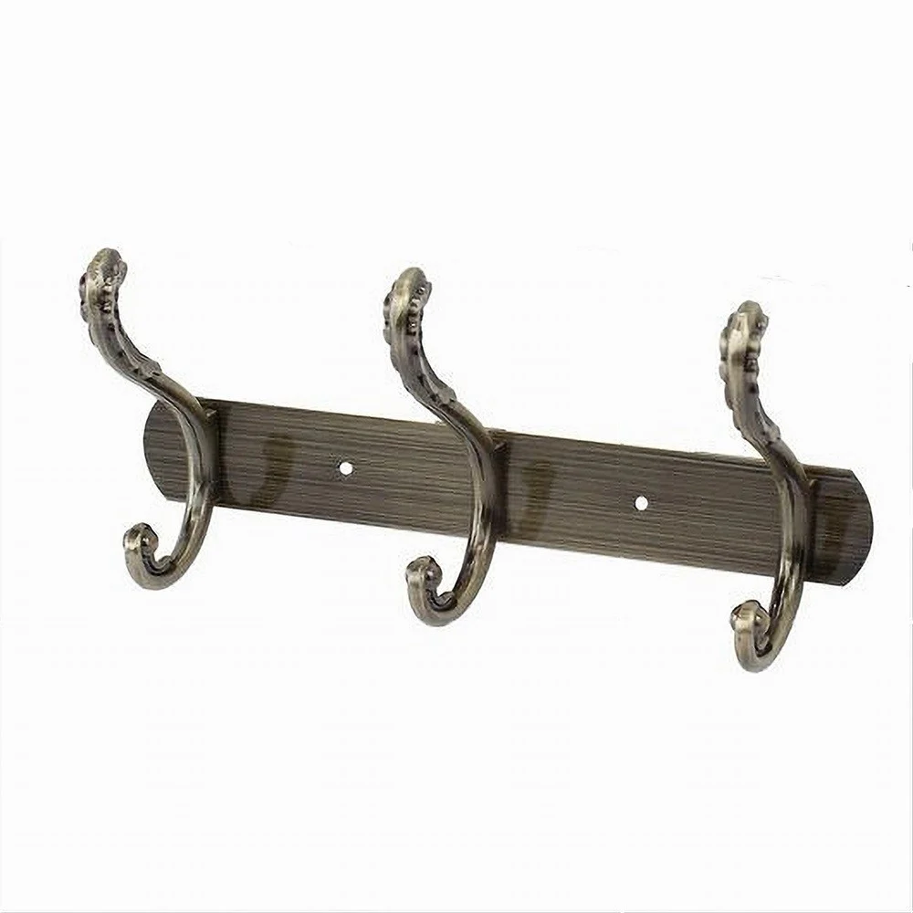 APPENDINO CON 3 GANCI A FARFALLA PARETE MULTIUSO VITI 25X5.5CM 52184 APPENDIABITI - Cleafe