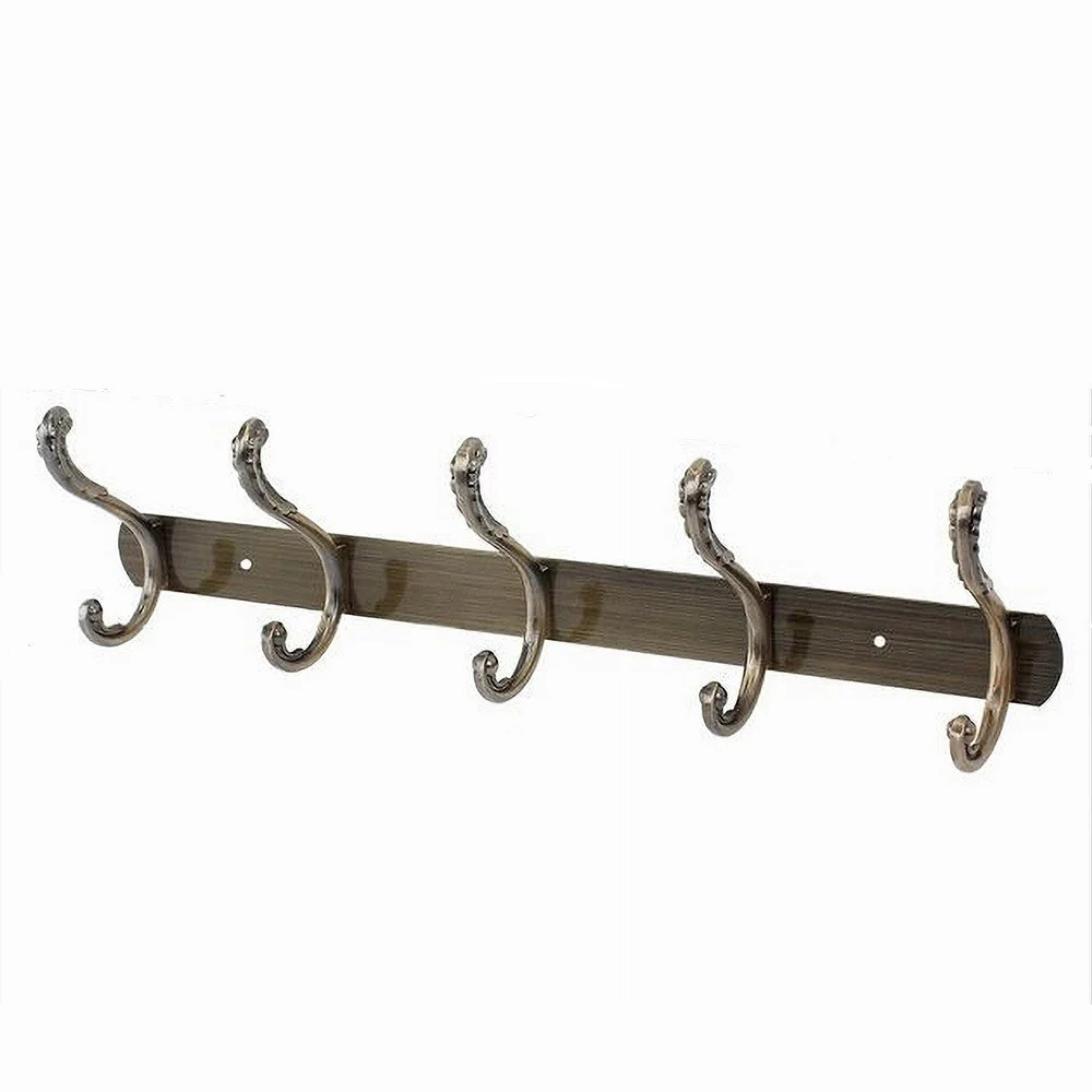 APPENDINO CON 5 GANCI FARFALLA PARETE MULTIUSO VITI APPENDI ABITI 44.5 CM 52185 - Cleafe