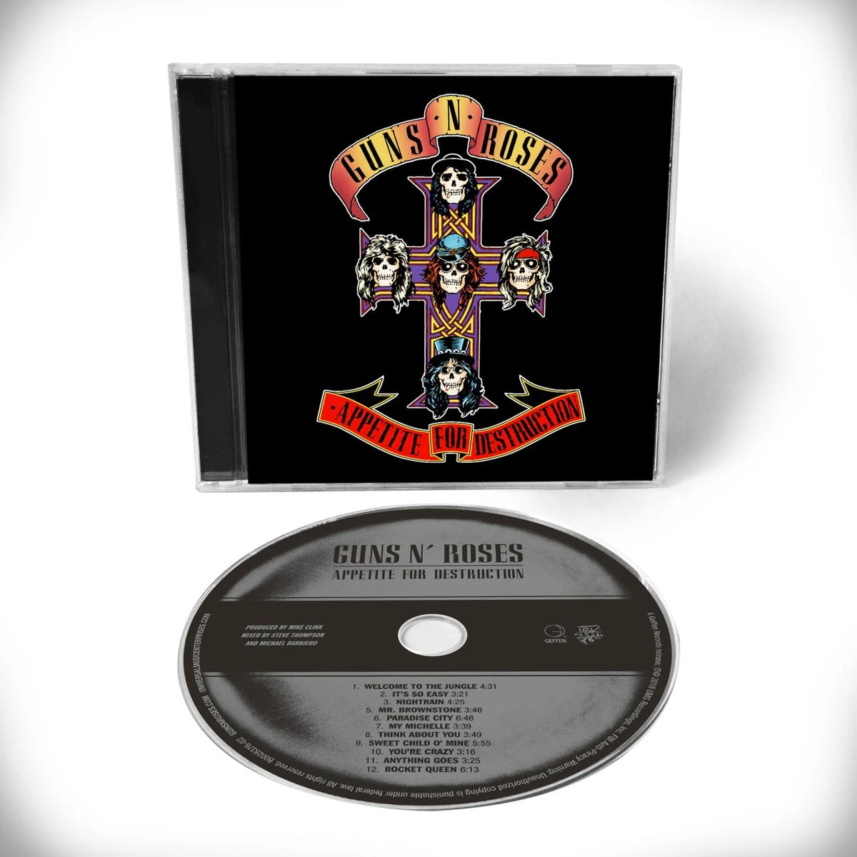 Guns N’ Roses Appetite for Destruction CD rimasterizzato Standard Edition 1 CD - UNIVERSAL MUSIC GROUP