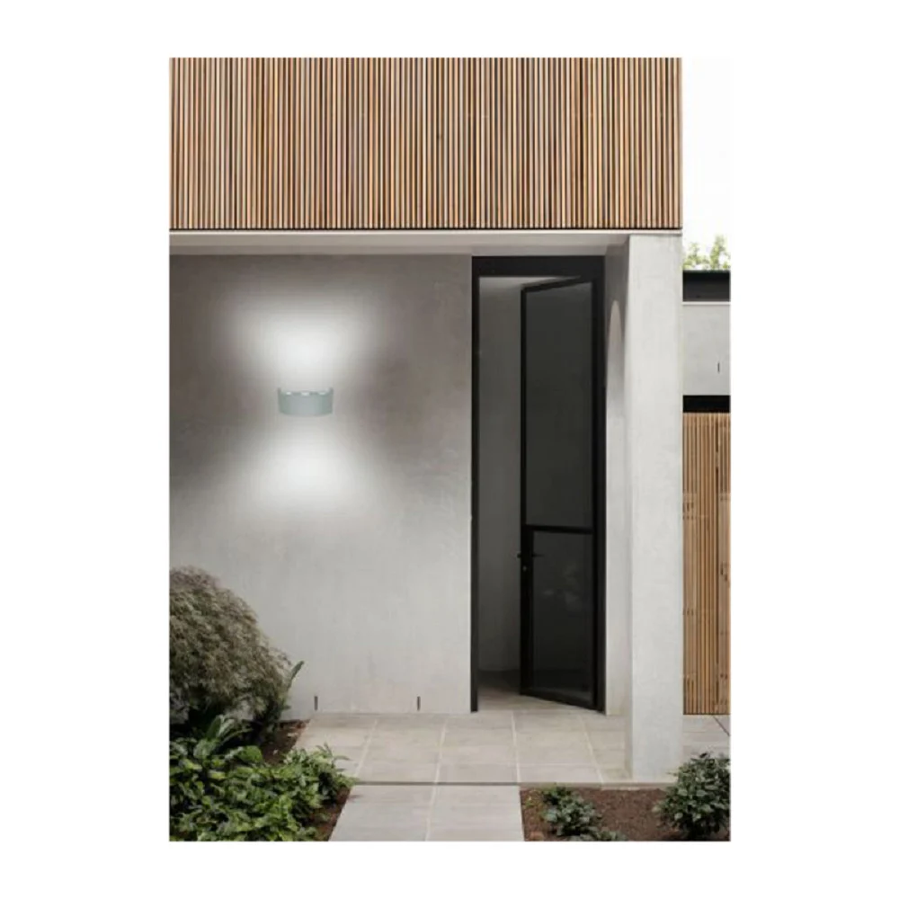 APPLIQUE ESTERNO LED 16W CROWN IP65 UP & DOWN GRIGIO LUCE CALDA FREDDA NATURAL - TrAdE Shop Traesio