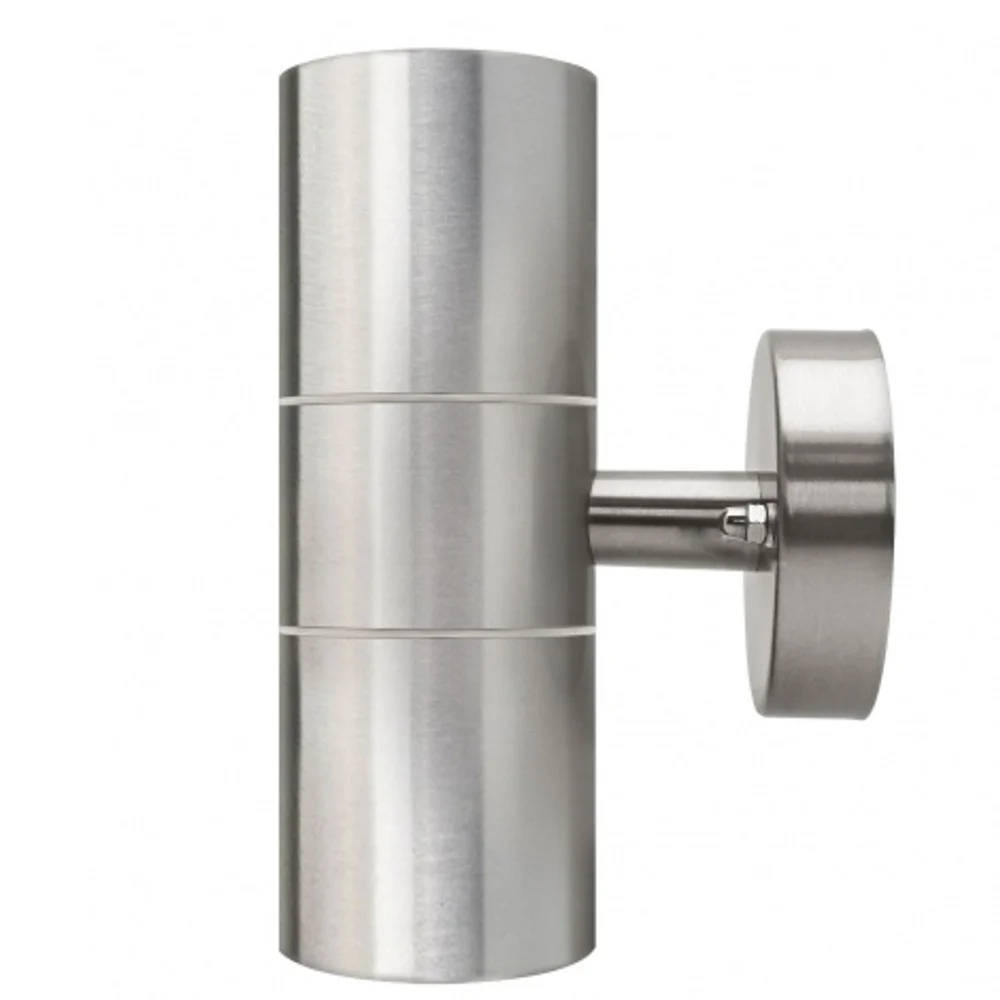 APPLIQUE FARETTO PLAFONIERA DOPPIO FARETTO FASCIO DW ACCIAIO LUCE MURO IP65 - TrAdE Shop Traesio
