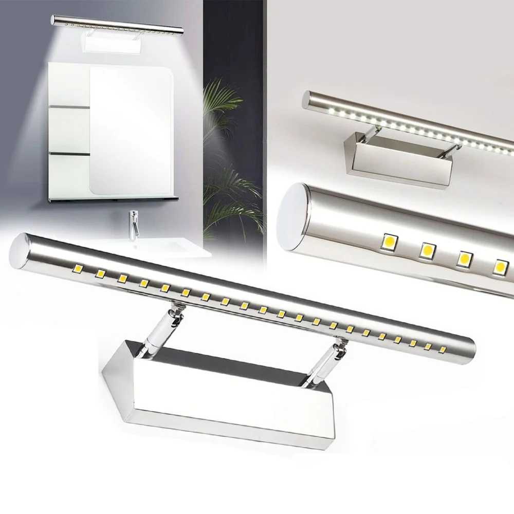 APPLIQUE LAMPADA PER SPECCHIO BAGNO DA PARETE CON 30 LED LUCE BIANCO FREDDO - TrAdE Shop Traesio