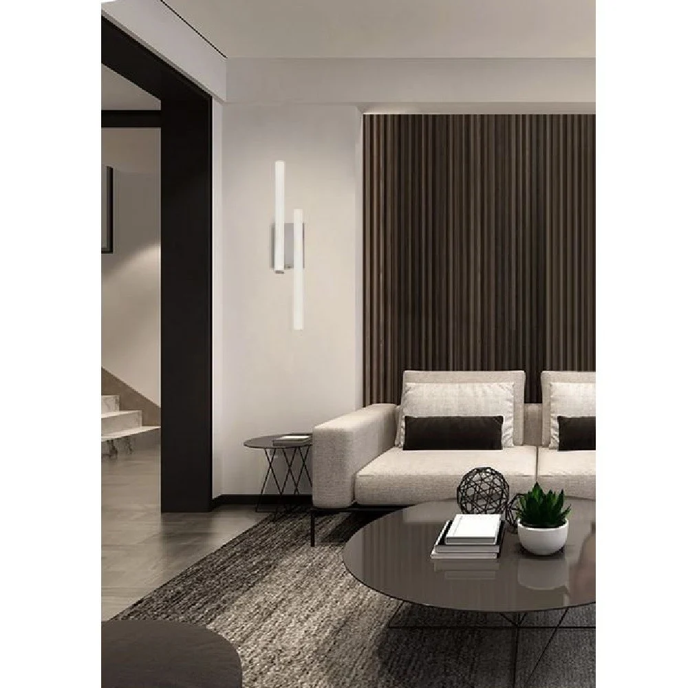 APPLIQUE PARETE ONDA 10W PLAFONIERA MODERNO BIANCO LUCE FREDDA NATURALE CALDA E26 - TrAdE Shop Traesio