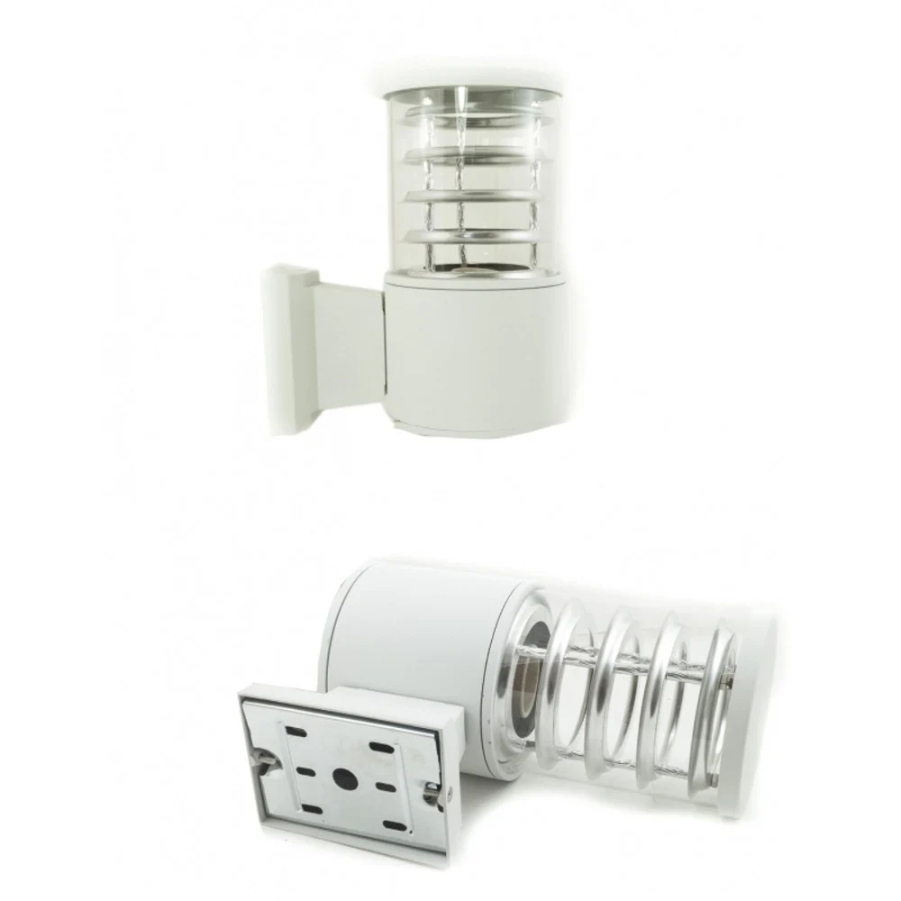 APPLIQUE PLAFONIERA SINGOLO FARETTO FASCIO DW BIANCO SPIRALE 22X17X11 CM LUCE - TrAdE Shop Traesio