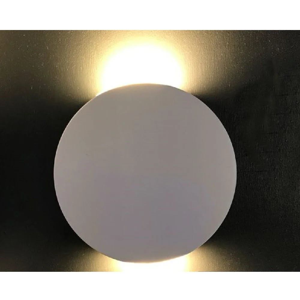 APPLIQUE SLIM TONDA CON BIEMISSIONE LUMINOSA 6W LUCE 6500K 4000K 3000K XC-9045