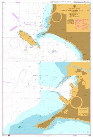 approaches to bahia del callao n. 1853 (2016) - Carte nautiche, da pesca…