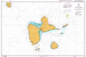approaches to guadeloupe n. 593 (2006) - Carte nautiche, da pesca…