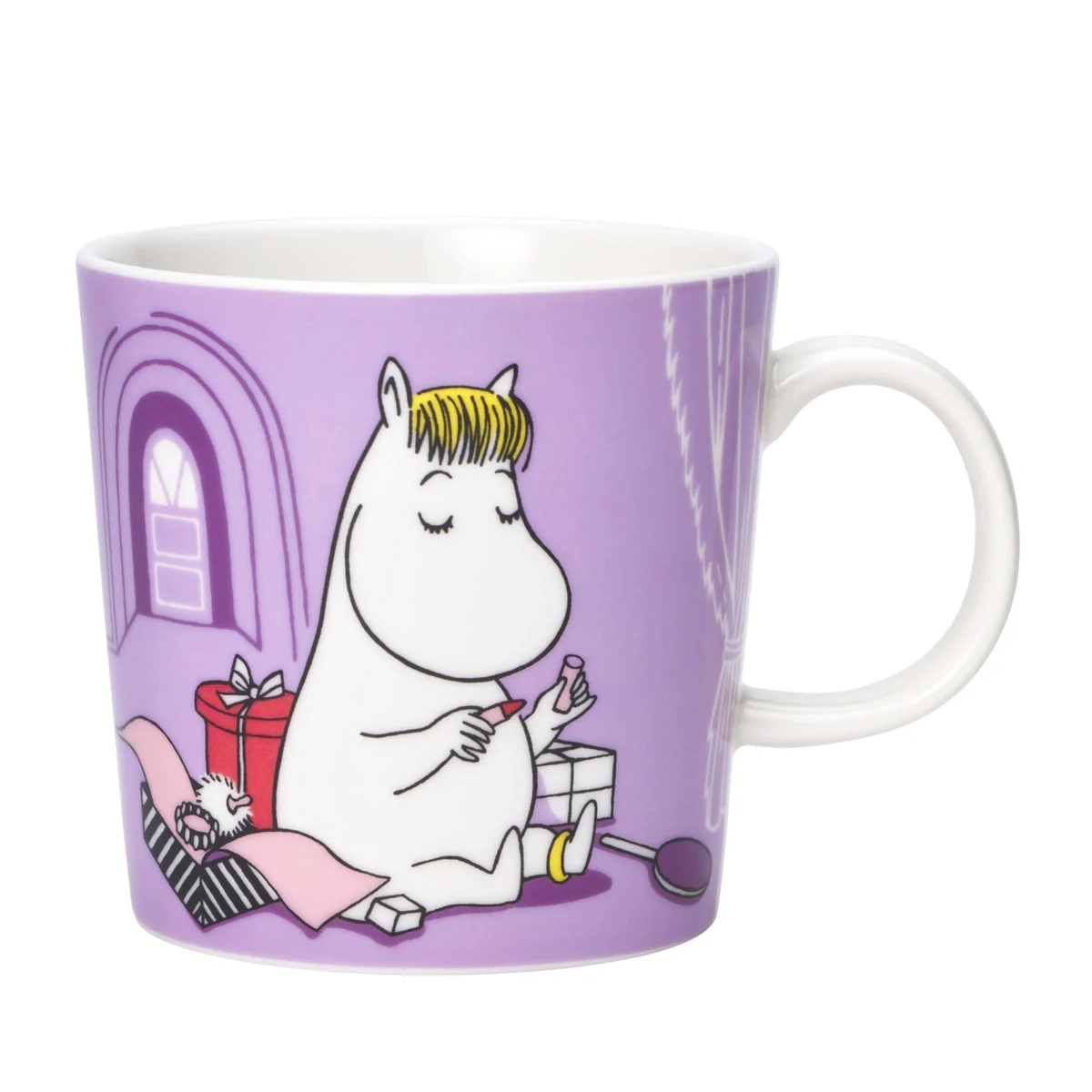 Arabia Mug Snork Maiden Porcellana 1052343 Lilac 300 ml - WAFUU JAPAN