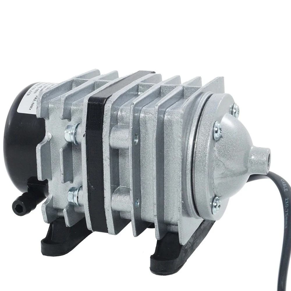 AERATORE IN ALLUMINIO PER ACQUARIO 30L/MIN CON PETTINE A DEVIAZIONI 35W ACQ-002