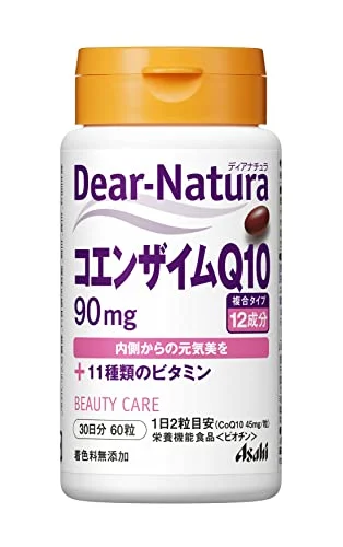 Asahi Dear-Natura Coenzyme Q10 11 Vitamine Bellezza e Giovinezza 30 Giorni