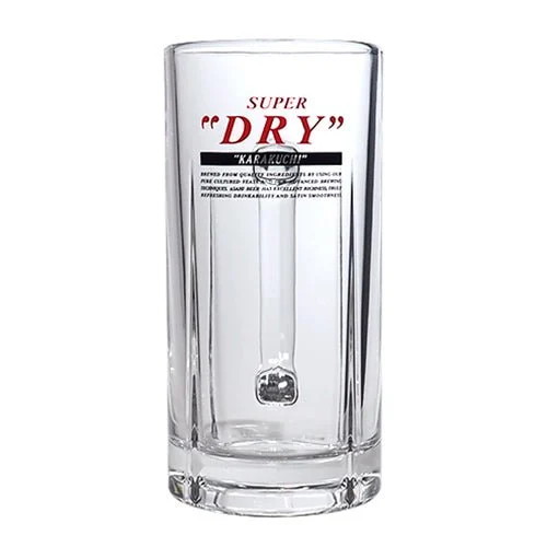 Asahi Super Dry Mug Large Glass 14.7oz 435ml