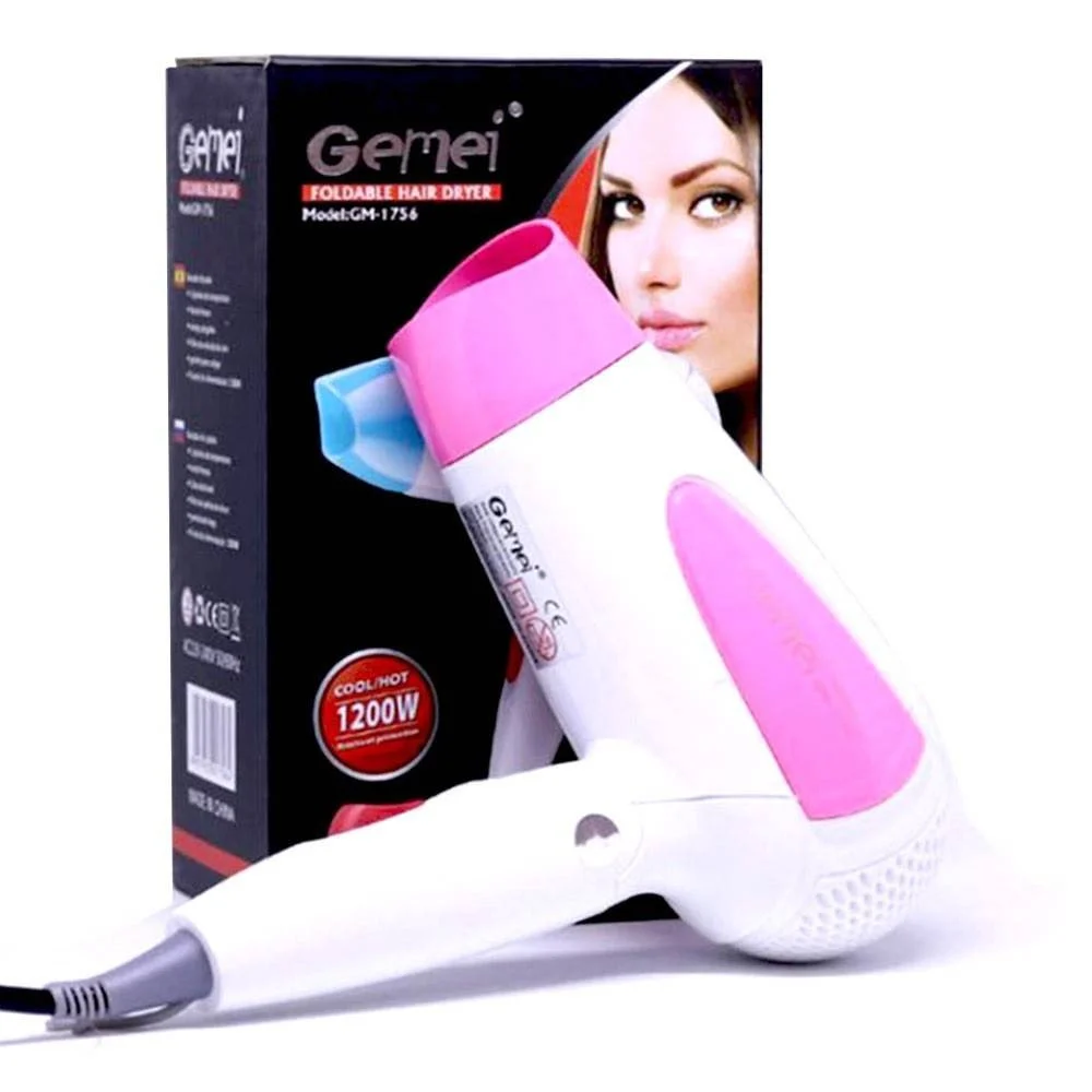 ASCIUGACAPELLI 1200 WATT MANICO PIEGHEVOLE VENTO FREDDO/CALDO 2 VELOCITA' GM1756 - MaxTech