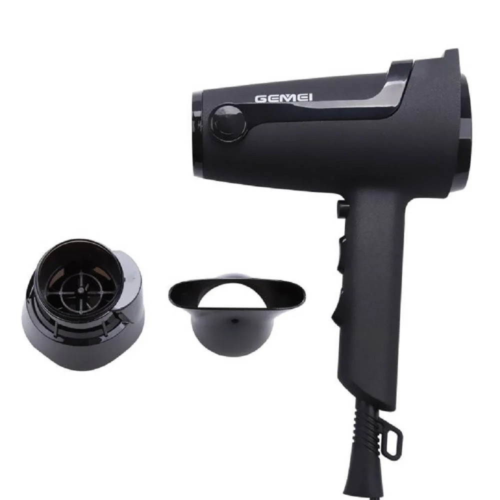 ASCIUGACAPELLI 2000 WATT GM-132 PROFESSIONALE 3 VELOCITÀ CON UGELLO ROTANTE PHON