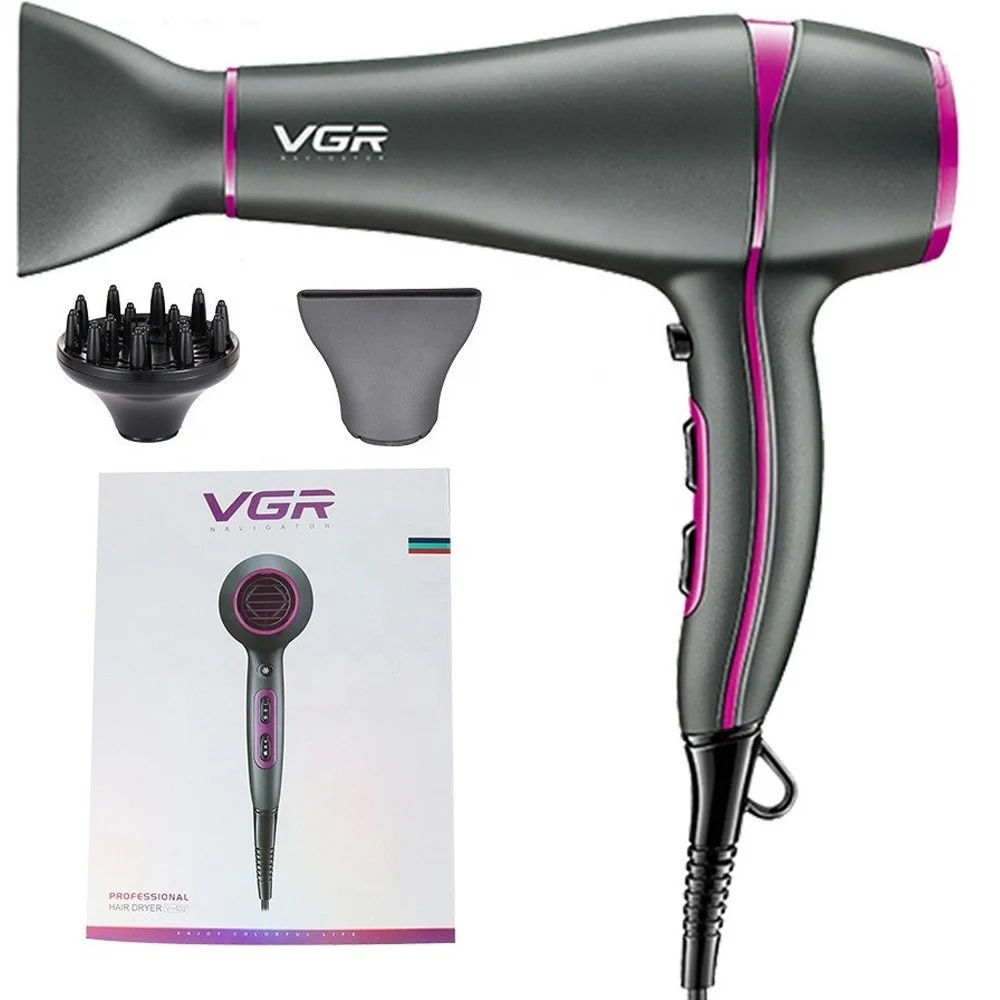 Asciugacapelli Professionale VGR V-402 2200W Parrucchiere Shop Styling