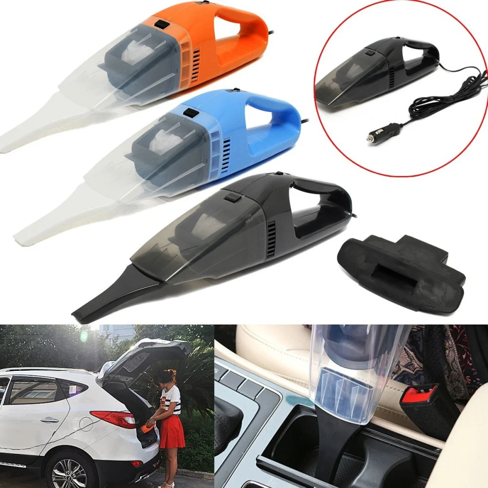 ASPIRAPOLVERE ASPIRA POLVERE PER AUTO PALMARE A 12V 100W CON BECCO TRASPARENTE - TrAdE Shop Traesio