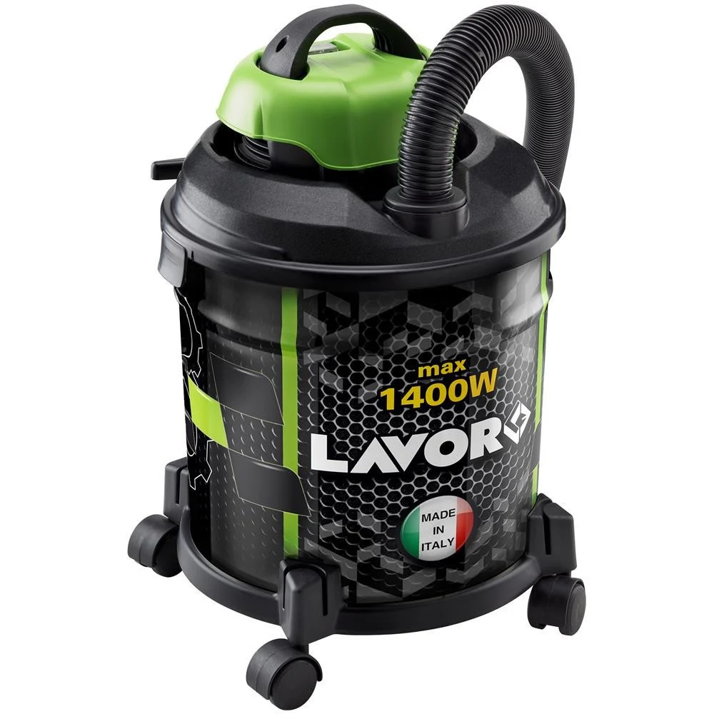 ASPIRATORE 20 LT.INOX JOKER BIDONE ASPIRATUTTO POLVERE SOLIDI LIQUIDI LAVOR - Lavorwash ®