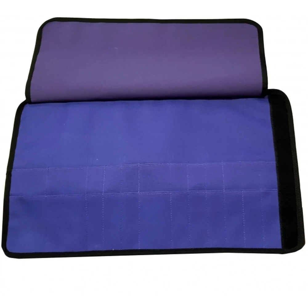 ASTUCCIO PORTA ATTREZZI 24 TASCHE CHIUSURA ROLL ON ESTETISTA PARRUCCHIERE - TrAdE Shop Traesio