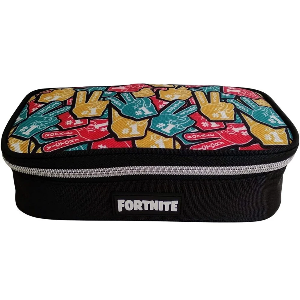 ASTUCCIO PORTAPENNE RETTANGOLARE ORGANIZZATO FOAM FINGERS FORTNITE LARGE SCUOLA - TrAdE Shop Traesio
