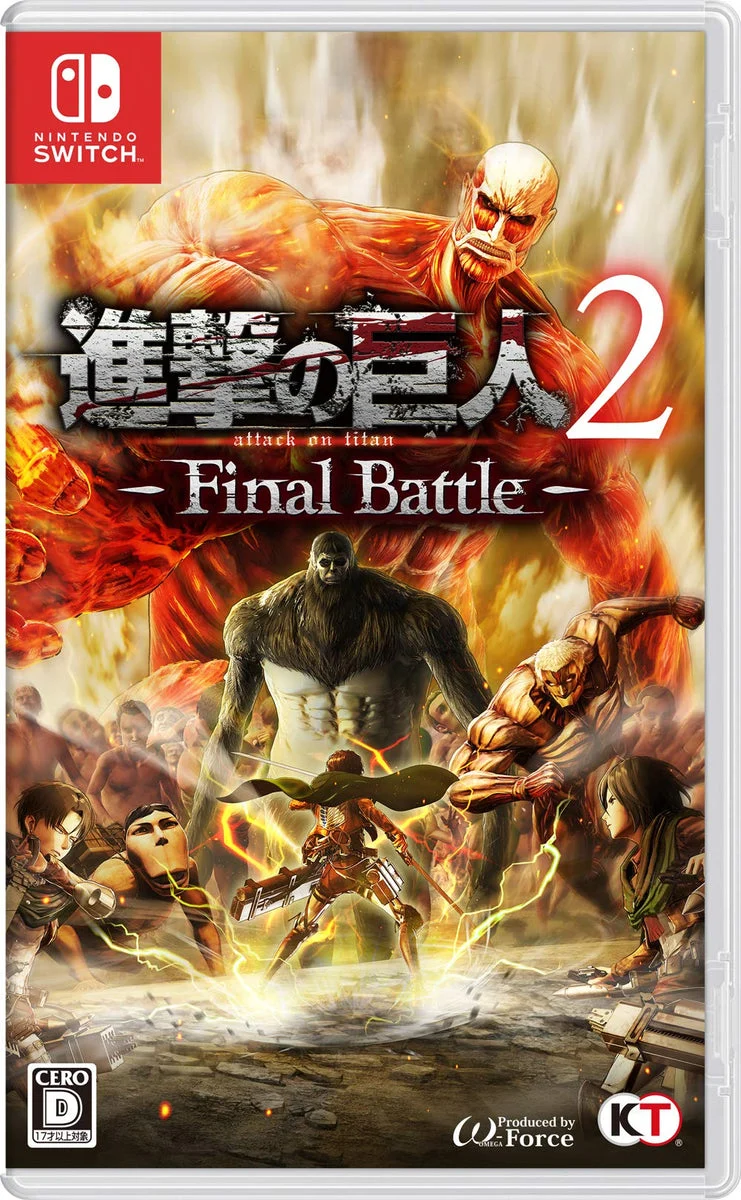 Attack on Titan 2 Final Battle gioco Nintendo Switch HAC-P-AECNL