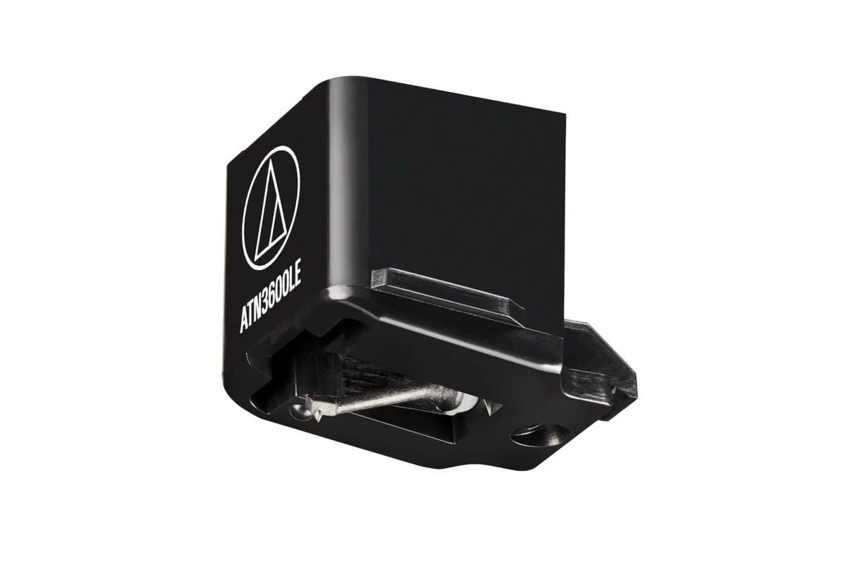 Audio-Technica ATN3600LE Aguja de Repuesto Estilográfica Ovalada AT-LP60X Negra