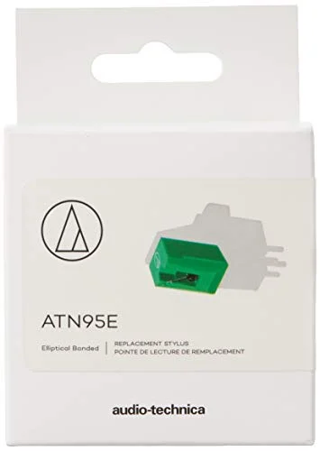 AudioTechnica ATN95E Replacement Stylus for AT95E Cartridge Green