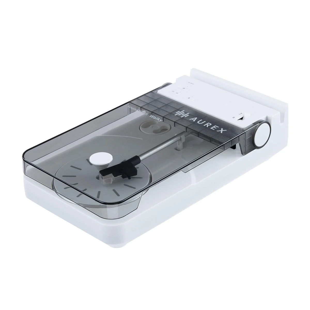 Aurex Tocadiscos Bluetooth Compacto Recargable USB Auto Stop AX-RP10