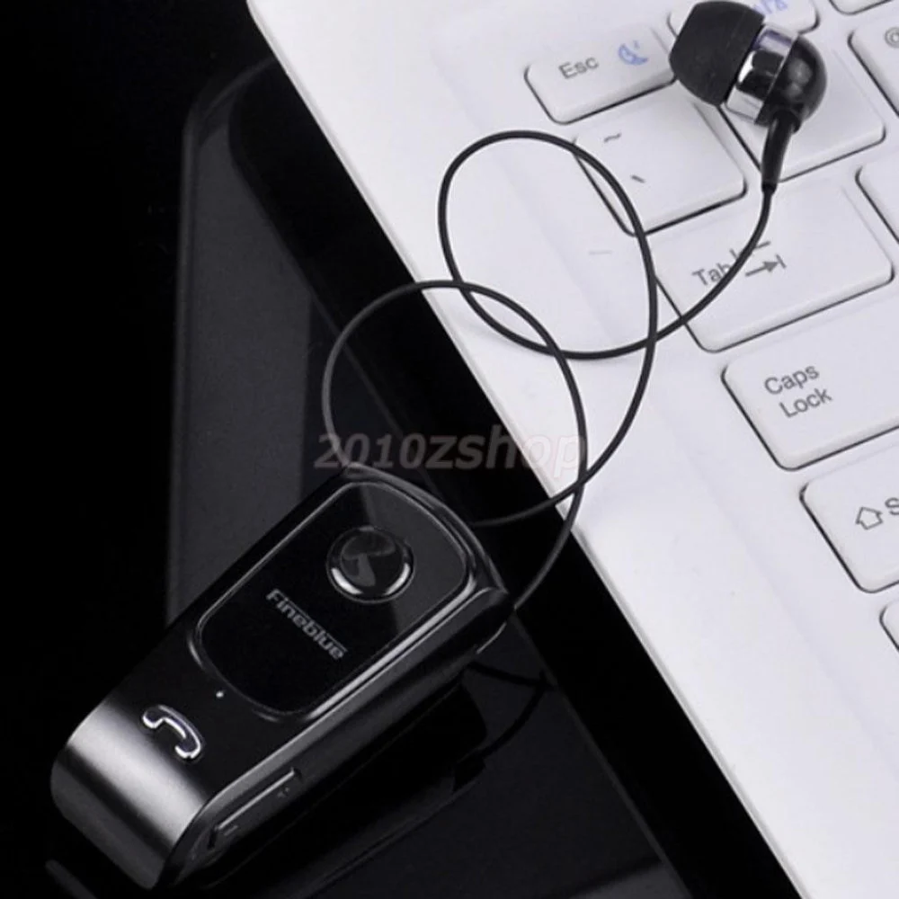 AURICOLARE FINEBLUE RETRATTILE RETRAIBILE BLUETOOTH AURICOLARI PER SMARTPHONE - TrAdE Shop Traesio