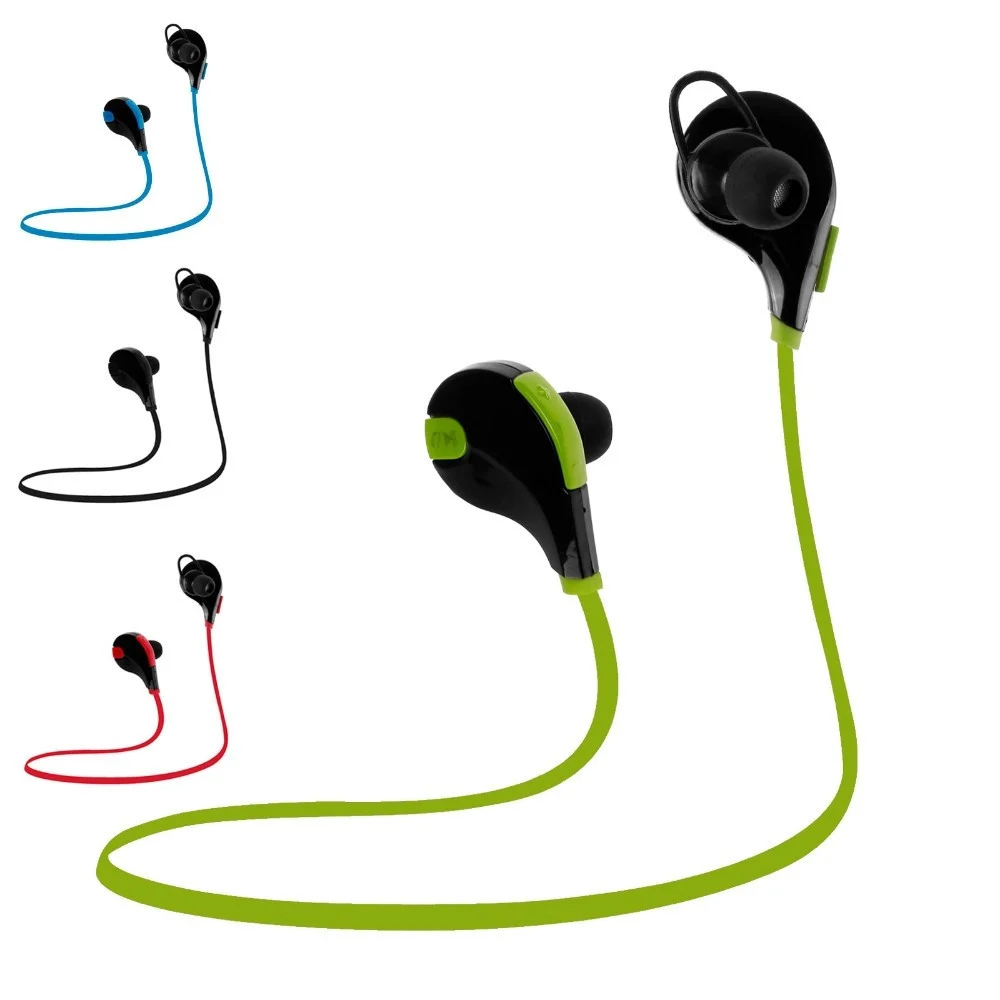 AURICOLARI CUFFIE WIRELESS BLUETOOTH 4.0 HEADSET STEREO SPORTIVE CON MICROFONO - TrAdE Shop Traesio